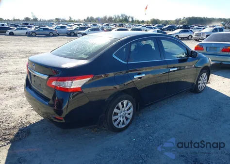 2015 Nissan Sentra S from USA, damaged, VIN 3N1AB7AP9FY346696
